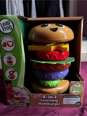 LeapFrog 4-in-1 Learning Hamburger Toy - Multicolor